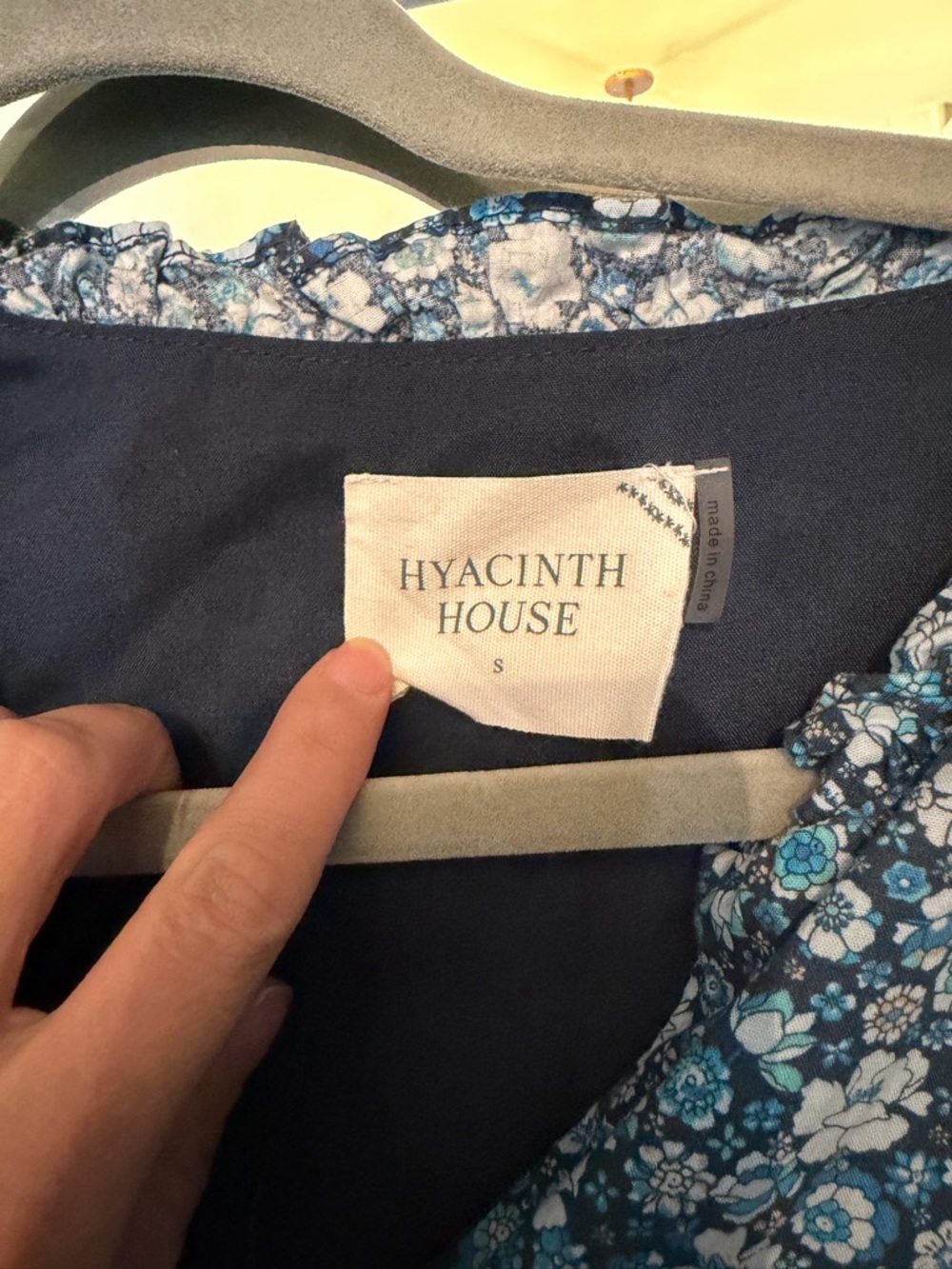 Tuckernuck Blue Floral Midi Dress - Picture 2 of 3
